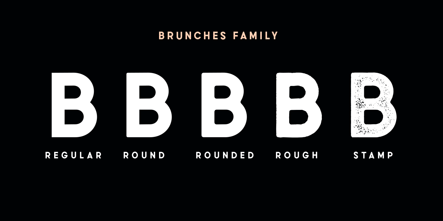 Example font Brunches #4